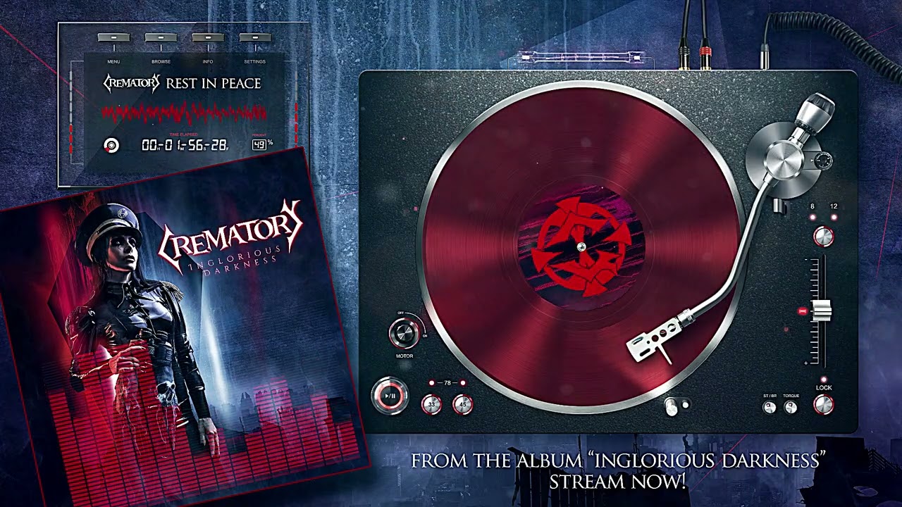 CREMATORY   Rest in Peace   Visualizer