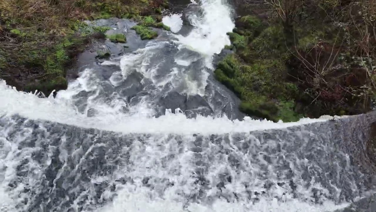 bollington waterfall dji mini 5 pro