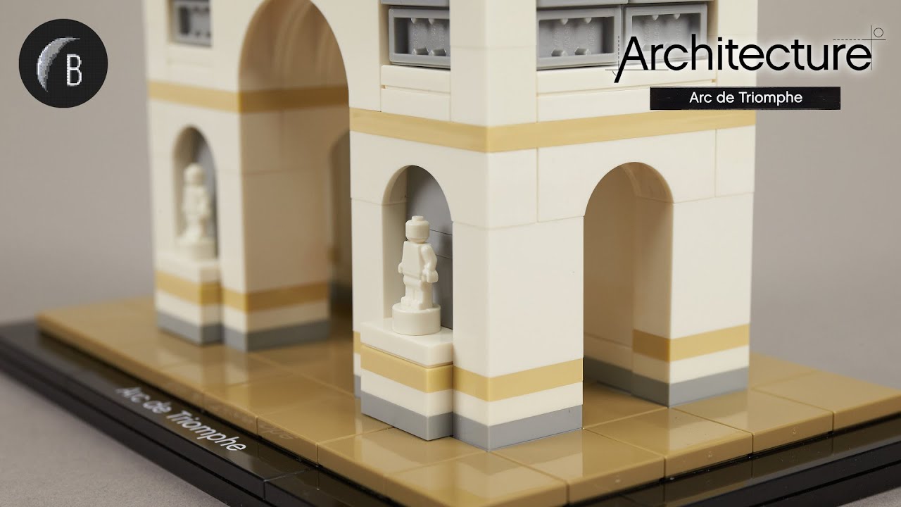 LEGO 21036 - Arc de Triomphe - Architecture - Speed Build Review