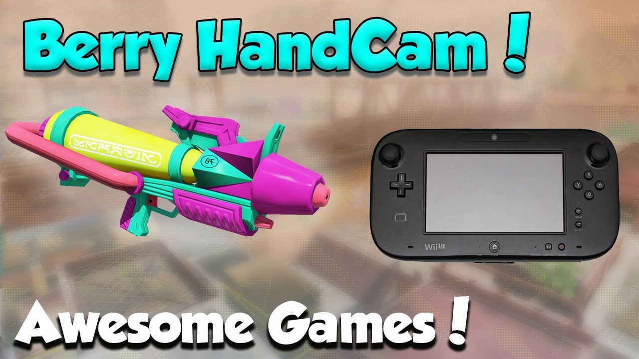 Splatoon - Berry Pro Handcam (A few random Handcam Games!)