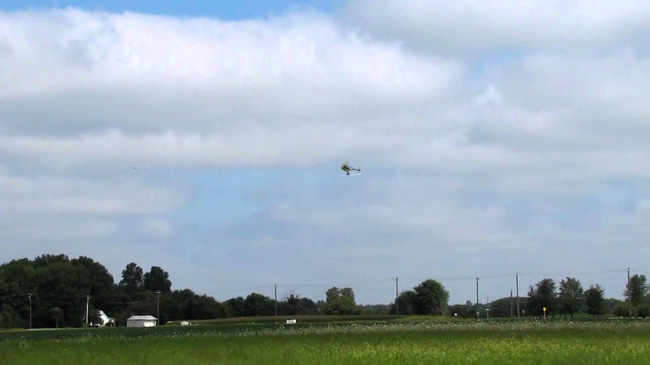 Century Hawk Pro OS .50 Hyper Inverted Practice