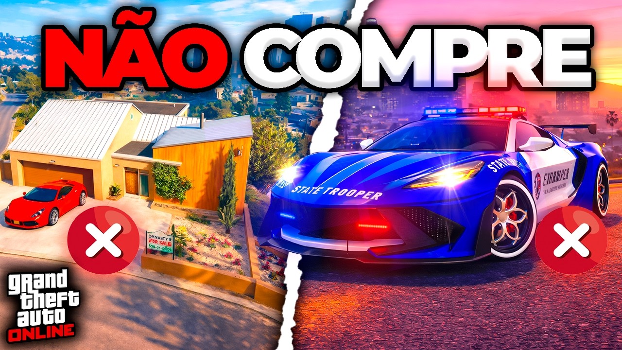 TOP 10 Compras INÚTEIS Para JOGADOR SOLO no GTA Online