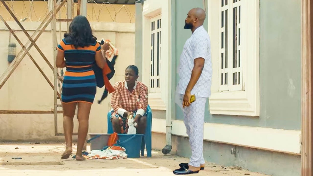 She Treated D Maid Like A Piece Of Trash Not Knowing Her Boyfriend Will Chose D Maid Over Her/Movies