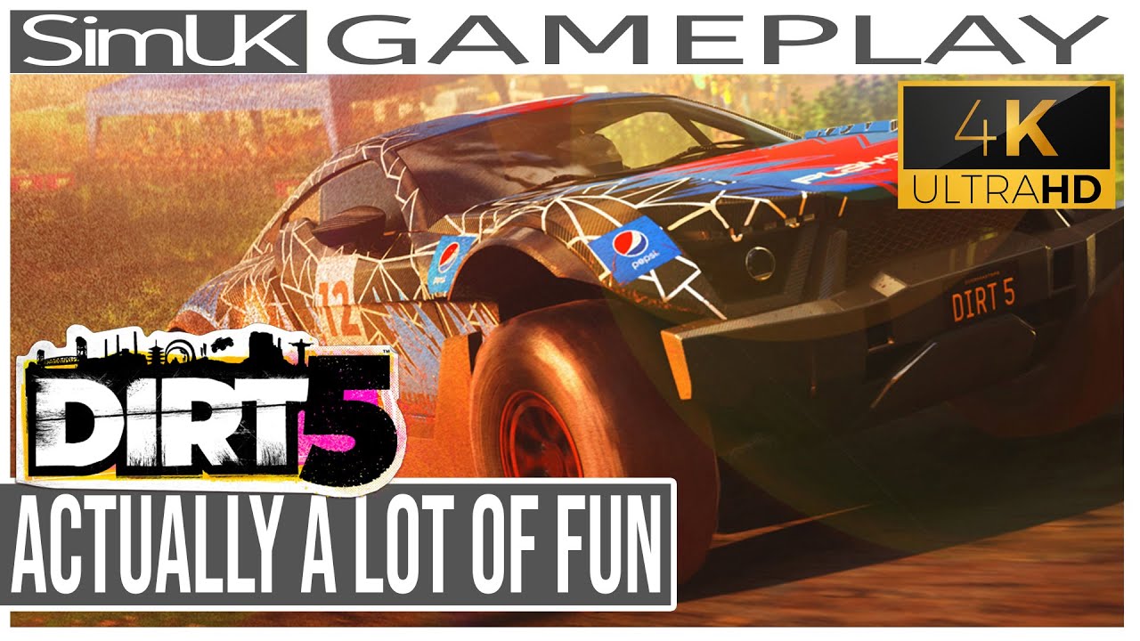 [4k ULTRA HD] Dirt 5 GAMEPLAY on Hardest Difficulty + NO Assists + Manual Gears