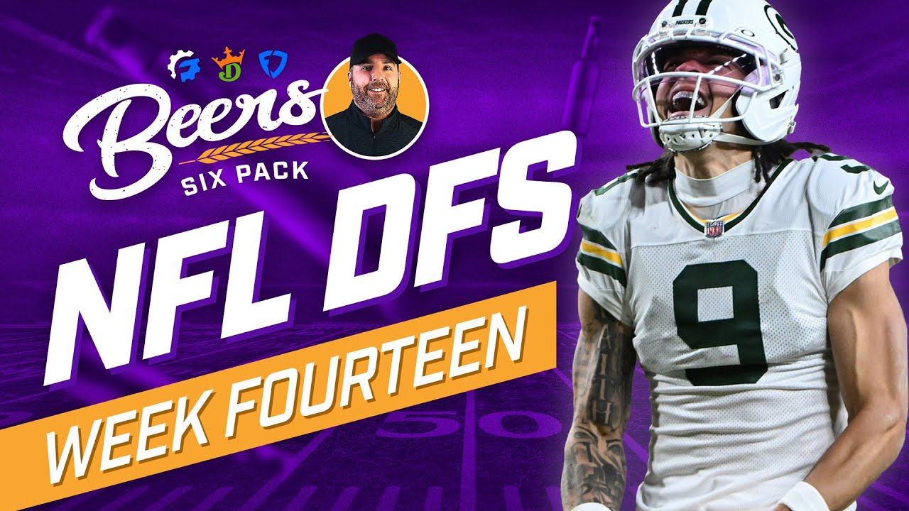 6 огненных розыгрышей на 14-й неделе НФЛ! Выборы DFS для DraftKings и FanDuel!