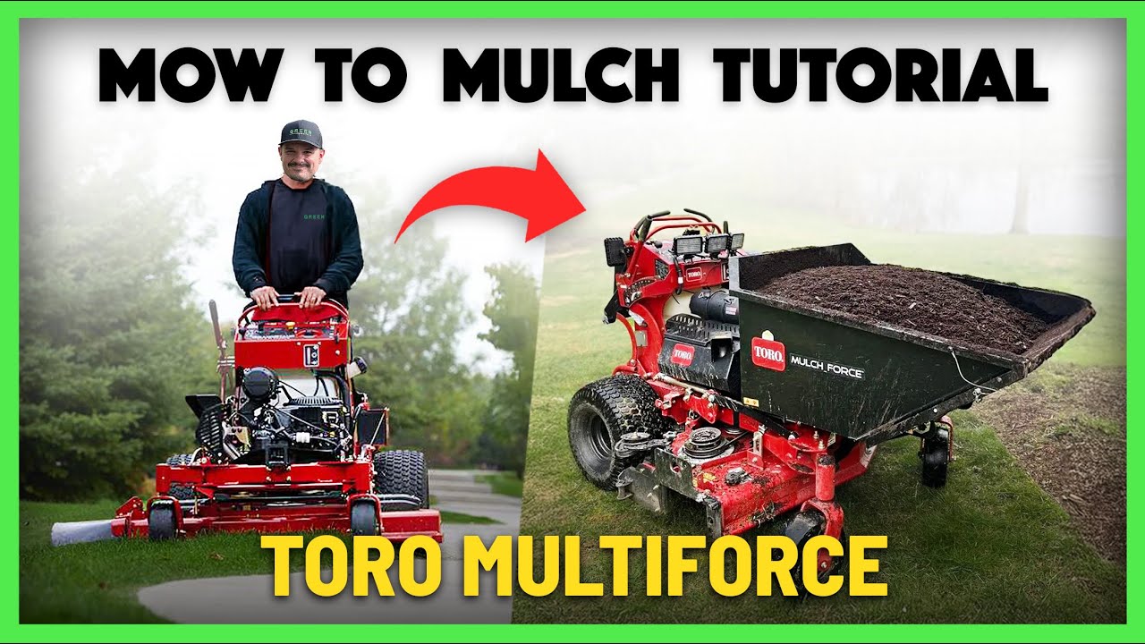 How to Install the Mulch Force Dump on the Toro Grandstand Multi Force in Less than 2 Minutes!