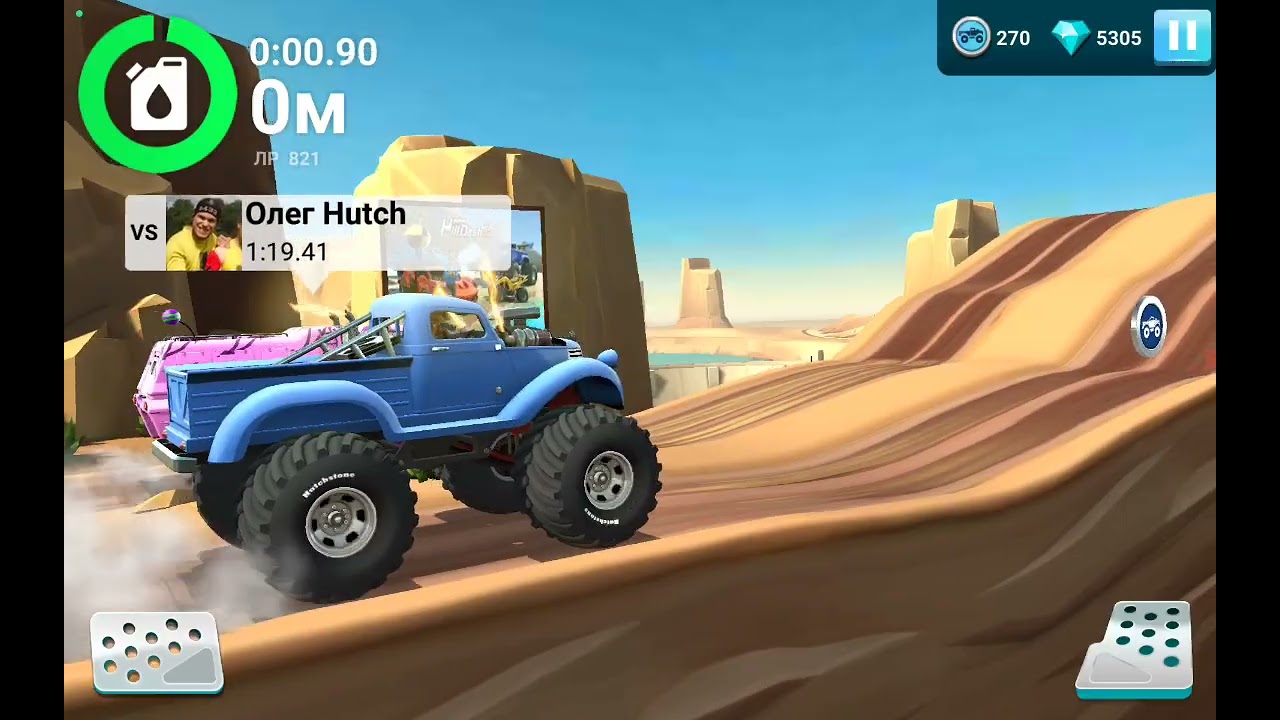 MMX Hill dash 2 .С 1 по 7 уровня. Открыл Монстр-трак и гонки на арене