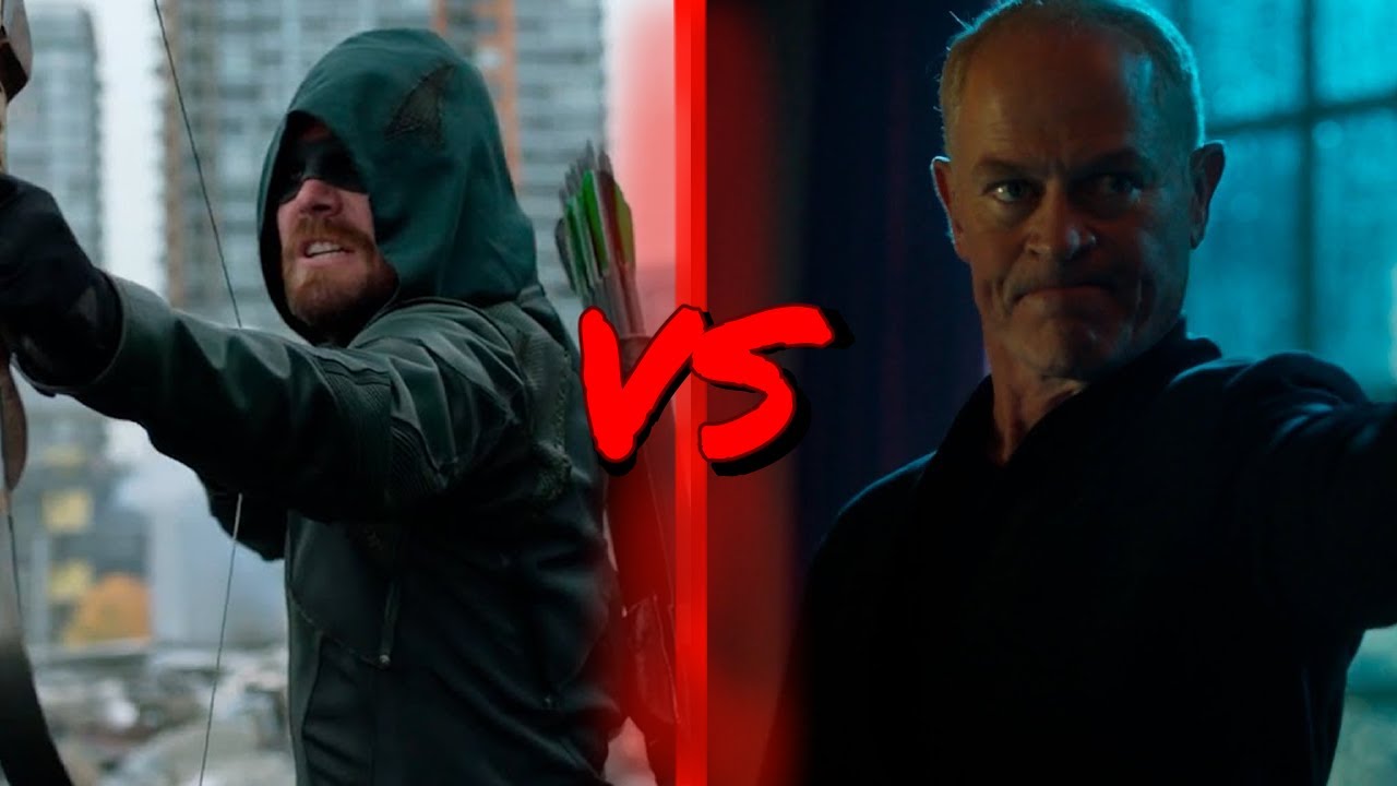 Green Arrow vs Damien Darhk - Arrow