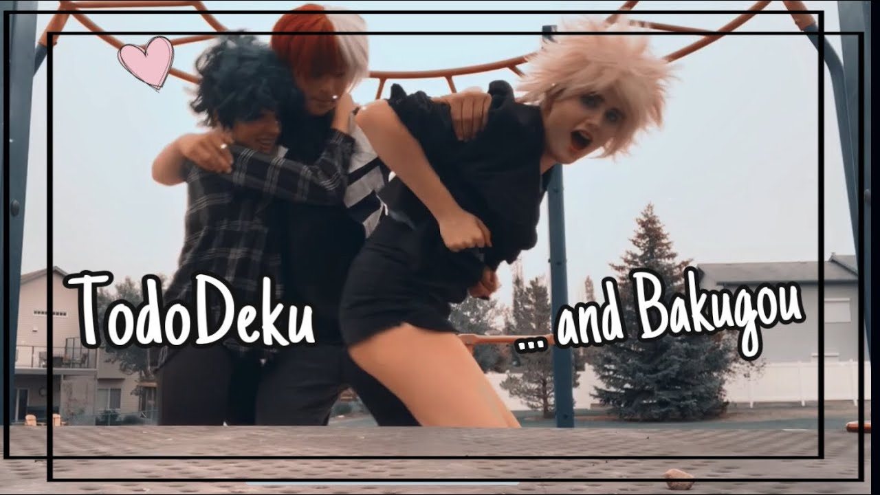 [TODODEKU... & Bakugou] My Hero Academia Cosplay Outing // TodoDeku