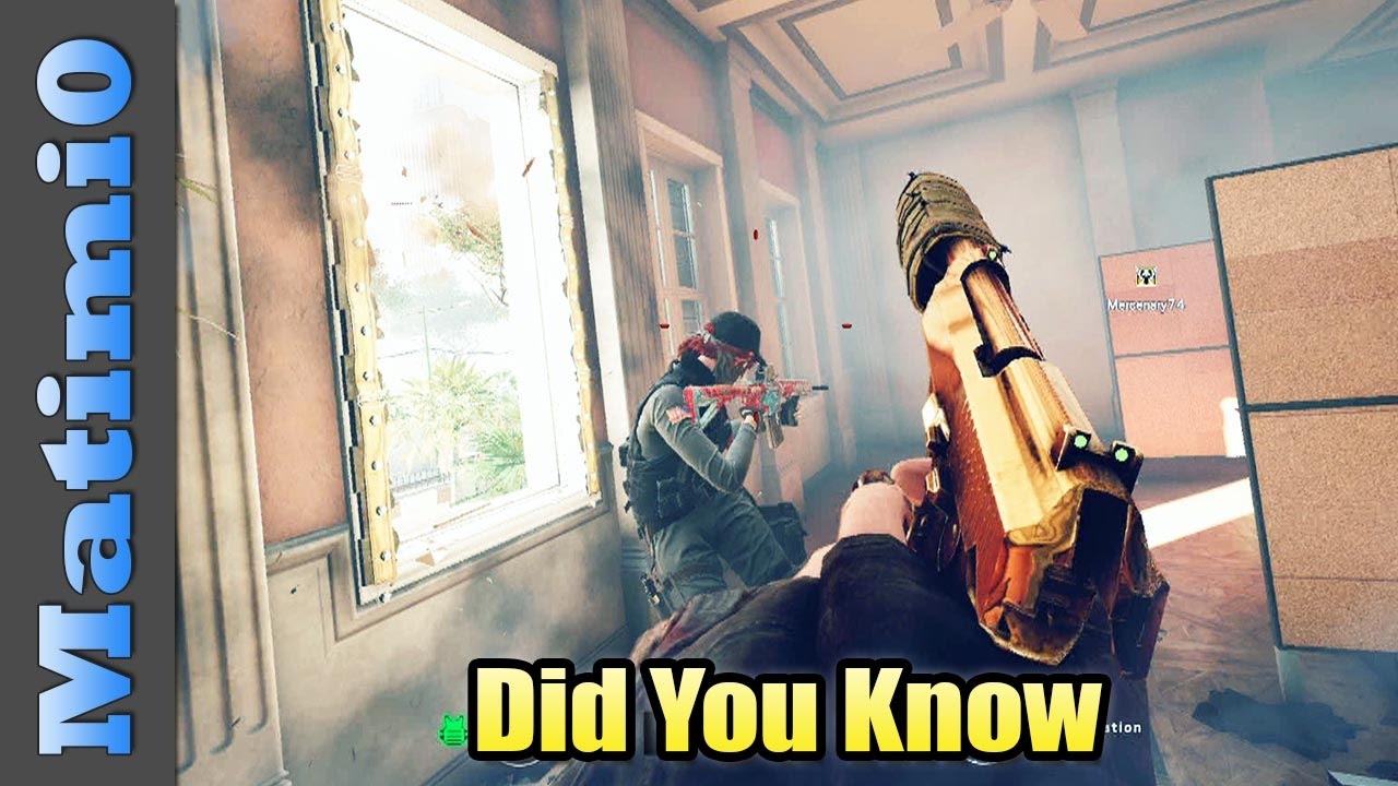 Did You Know - Rainbow Six Siege - Episode 8