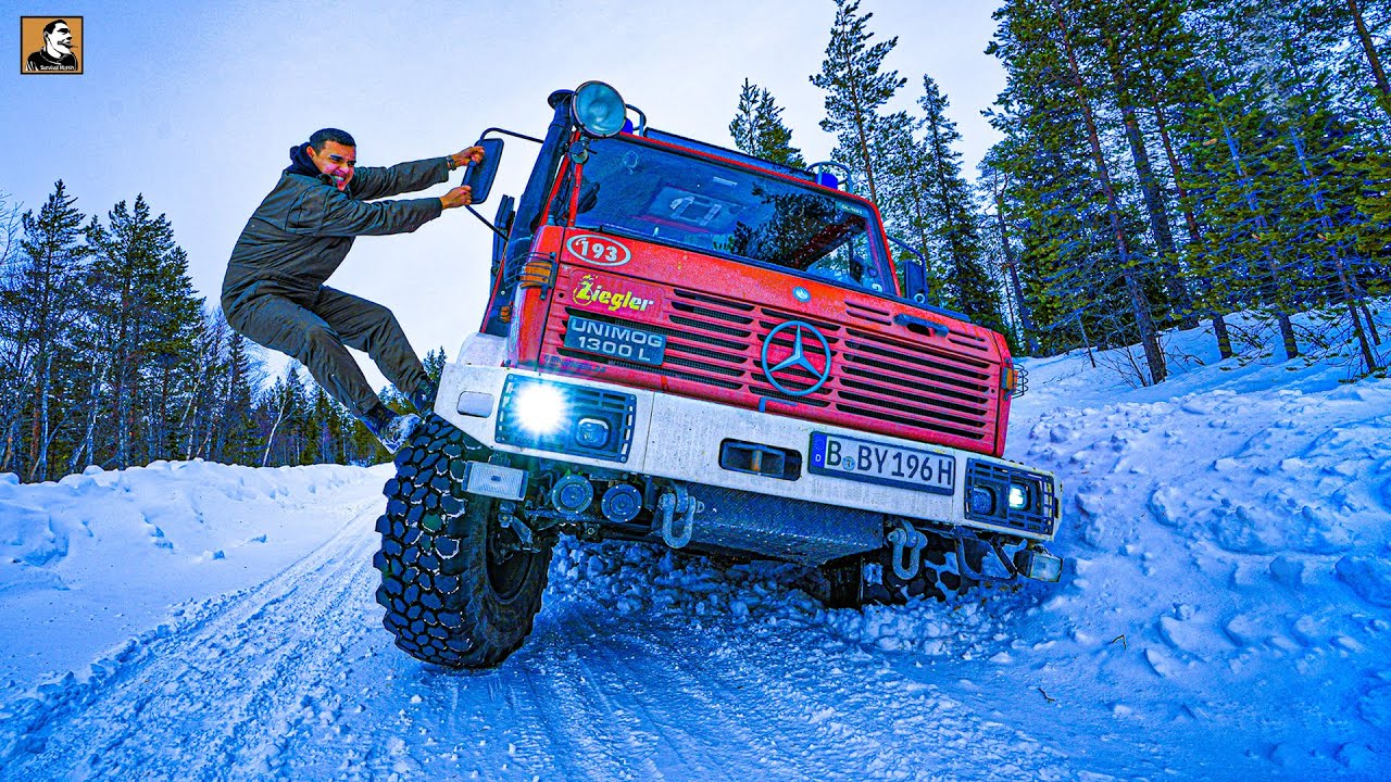 UNIMOG im SCHNEE versenkt - Totalausfall der Technik | Survival Mattin