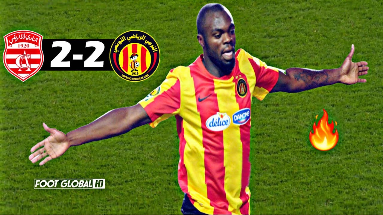ملخص مباراة الترجي الرياضي 2-2 النادي الإفريقي 🔥 الدوري التونسي 🔥 دربي مجنون 🔥Taraji Est Vs CA