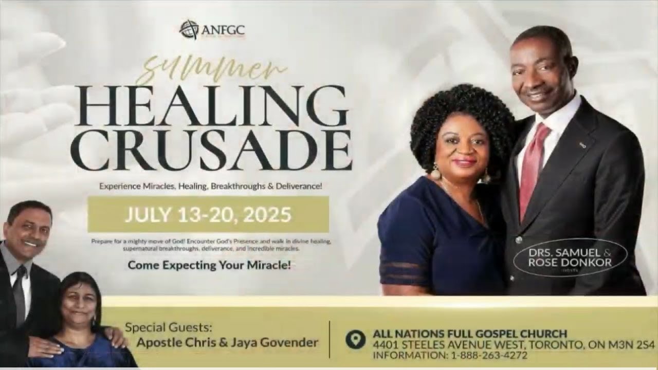 Dr. Samuel Donkor & Apostle Chris Govender Summer Healing Crusade | Day 4 July 16th