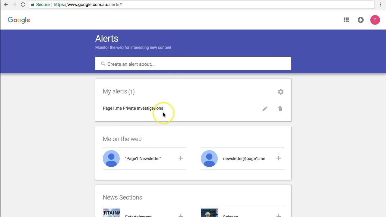How To Set up Google Alerts & Notifications