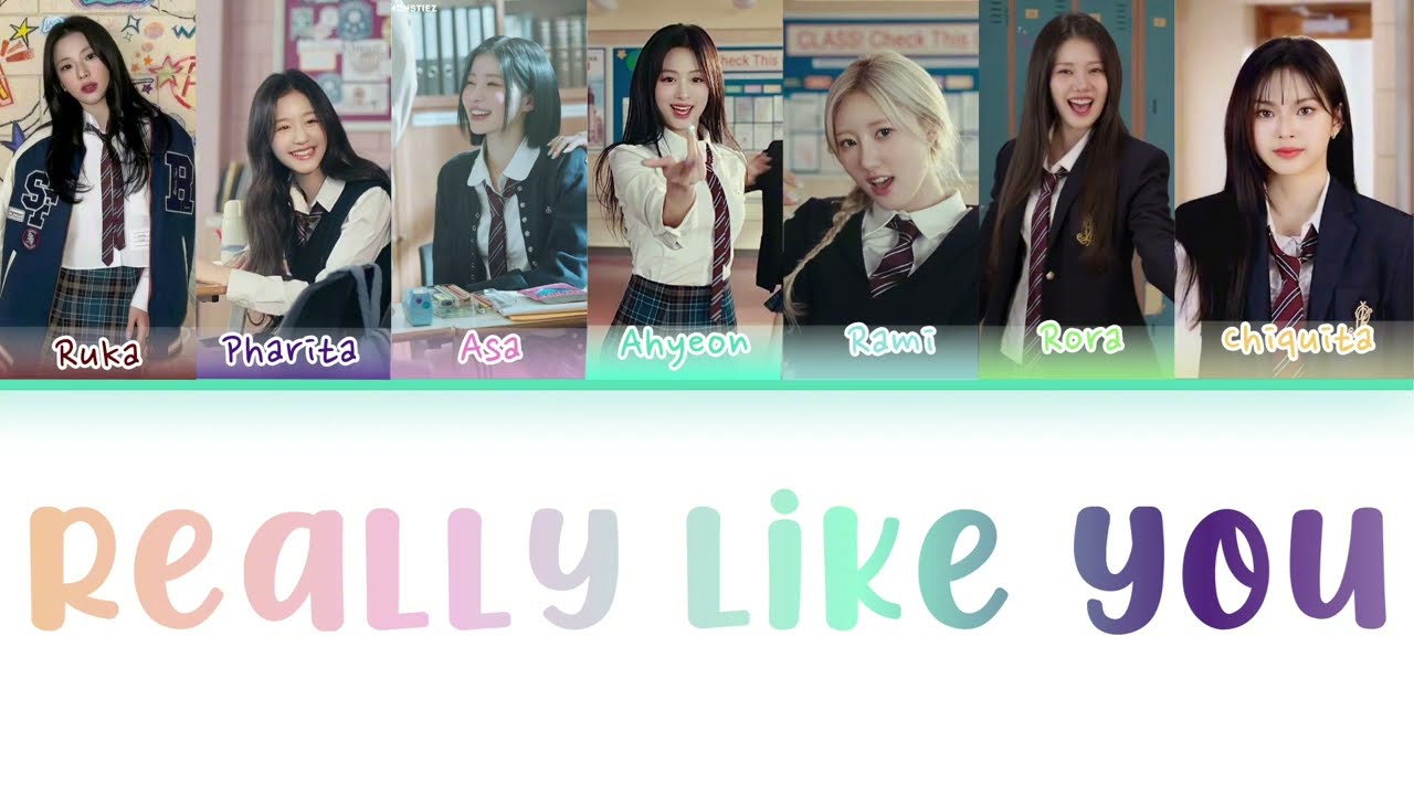 BABYMONSTER (베이비몬스터) – Really Like You Lyrics (Color Coded Lyrics Eng/Esp/Rom)