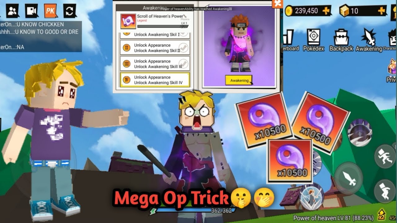 Finally New Powers Awaken is Here in Animeshowdown!?😲😳 #blockmango #animeshowdown #tranding