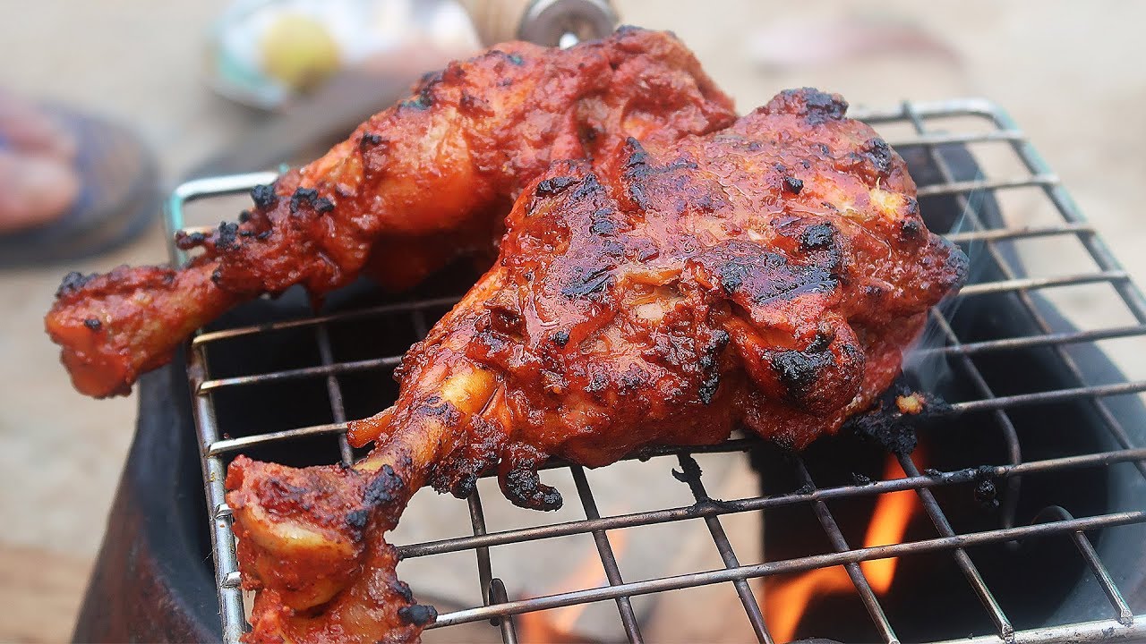 CHICKEN TANDOORI कैसे बनाएं ? CHICKEN TANDOORI RECIPE BY MY DADDY