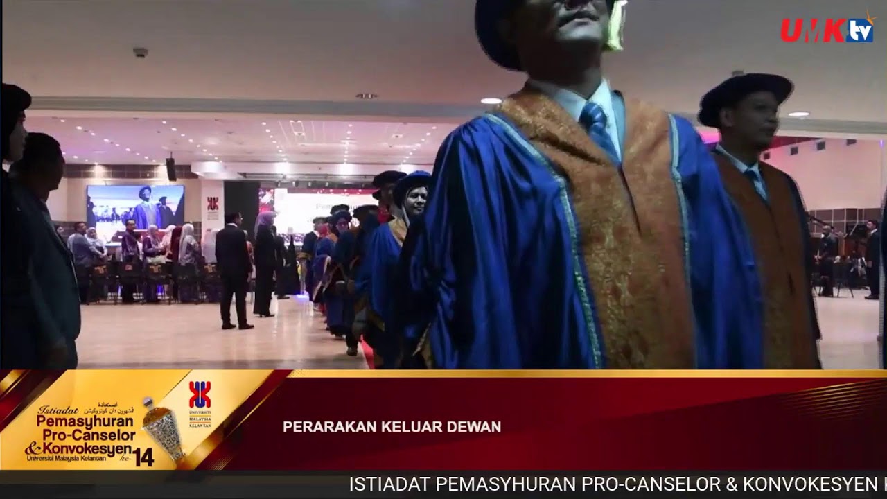 ISTIADAT PEMASYHURAN PRO-CANSELOR & KONVOKESYEN KE-14, UNIVERSITI MALAYSIA KELANTAN (UMK), 2024.