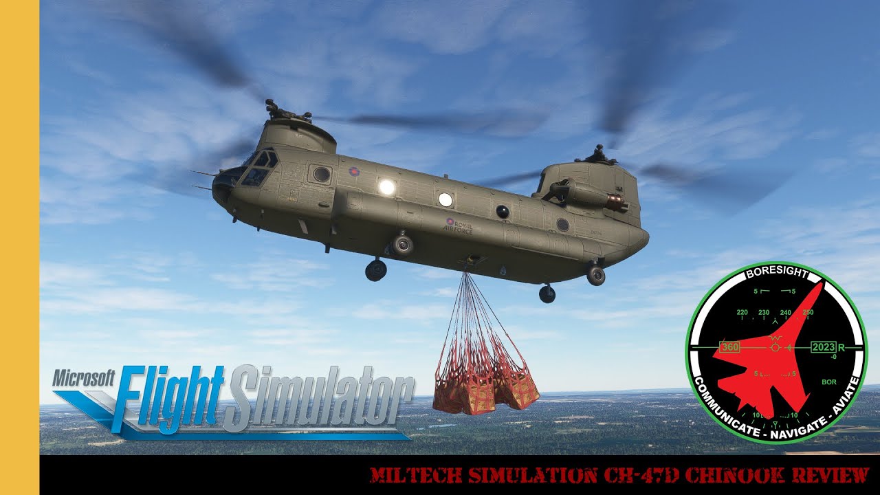 Miltech Simulations CH-47D Chinook Review | MSFS | Blade Slap | Wokka Wokka