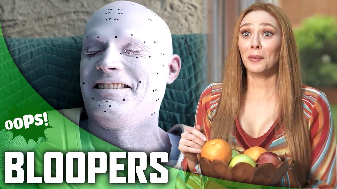 WANDAVISION Bloopers: Funny Outtakes with Paul Bettany & Elizabeth Olsen