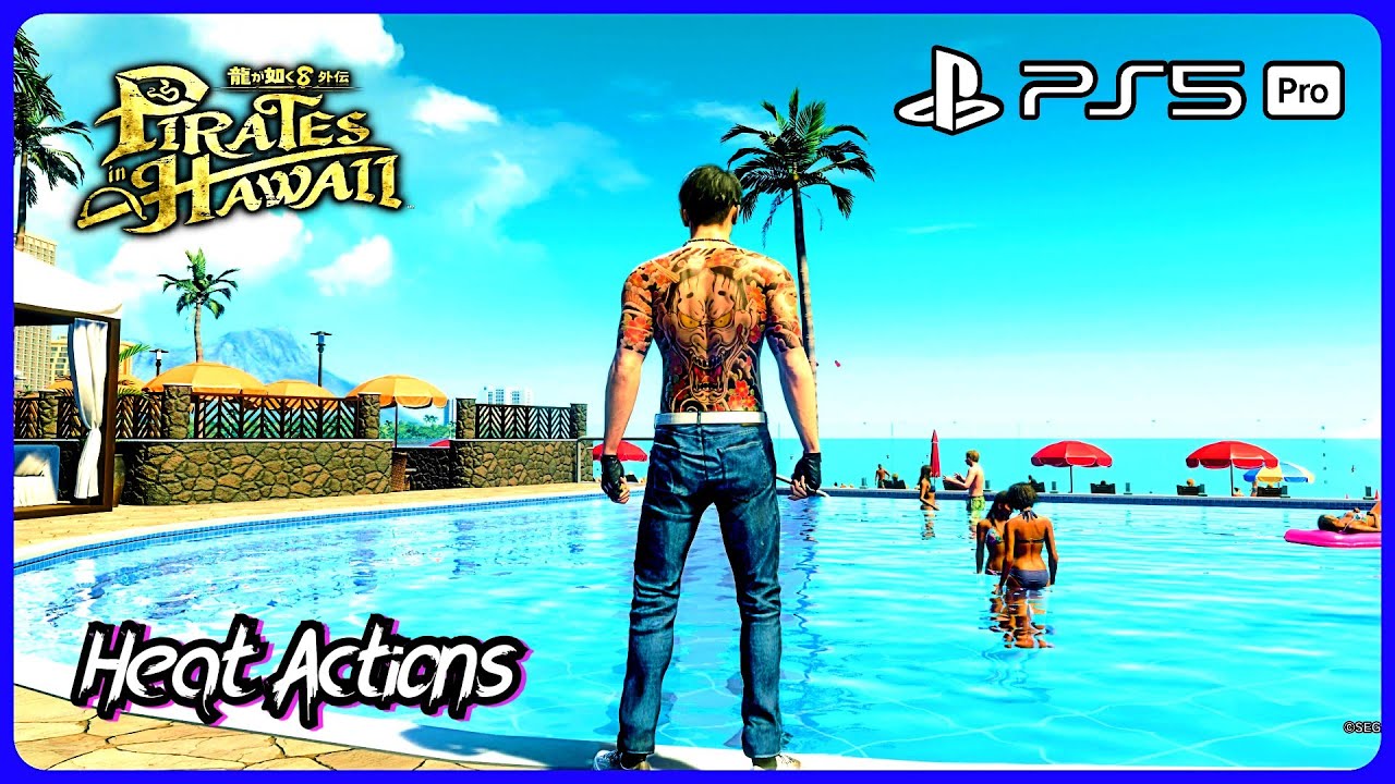[Like A Dragon Pirate Yakuza] Heat Actions -Takedowns & Brutal Combat Gameplay PS5 Pro