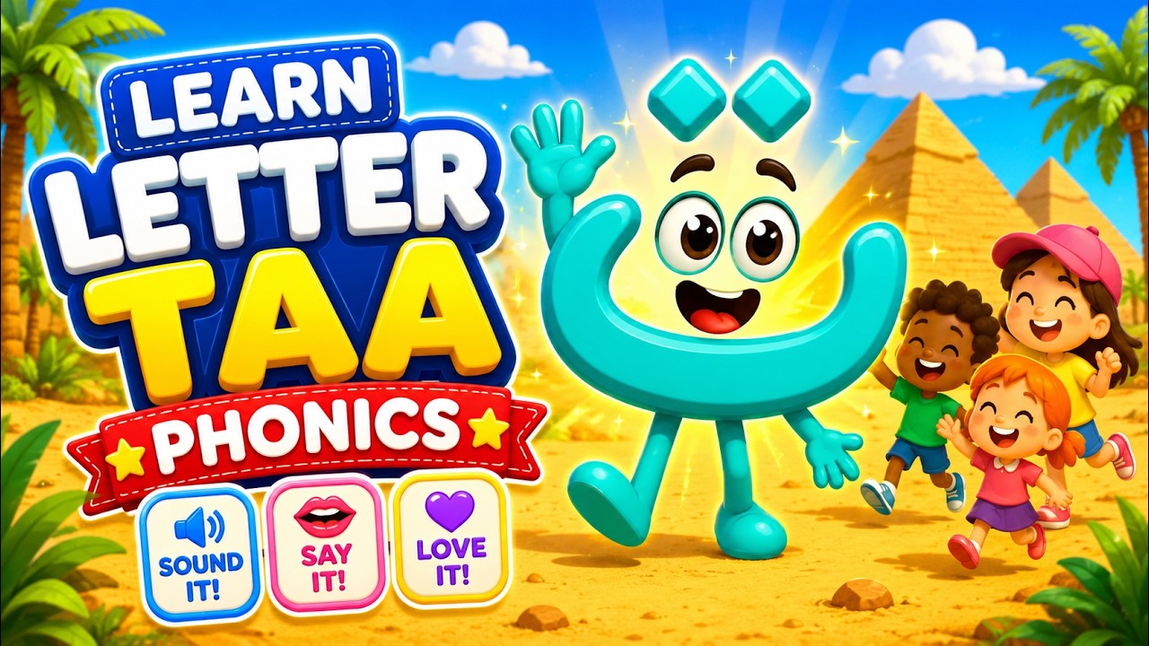 Taa Sound Song 🎵 | Arabic Phonics for Kids (Ages 3–5) | Quranic Seeds
