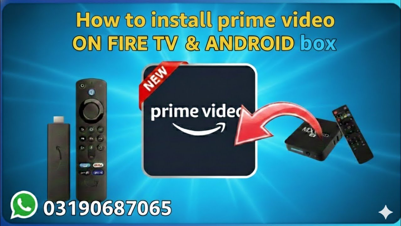 How to install prime video in android tv 2026 @Entertainmetech 