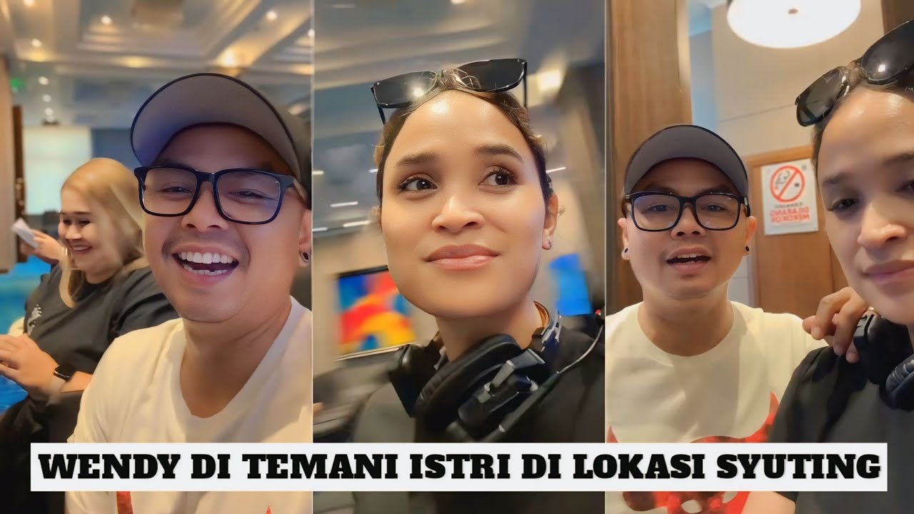 Wendy Cagur Live Syuting di temani Istri Romantis Banget sih?