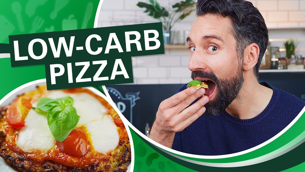 Diese Low Carb Pizza schmeckt fantastisch!