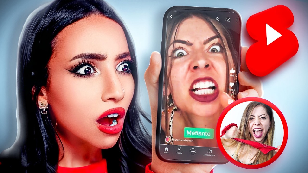 Je RÉAGIS aux VIDÉOS de Shayvise !