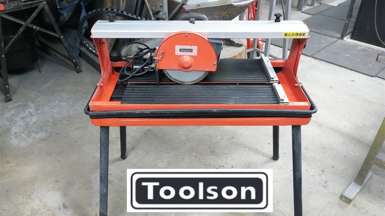 Electric wet tile cutter - TOOLSON