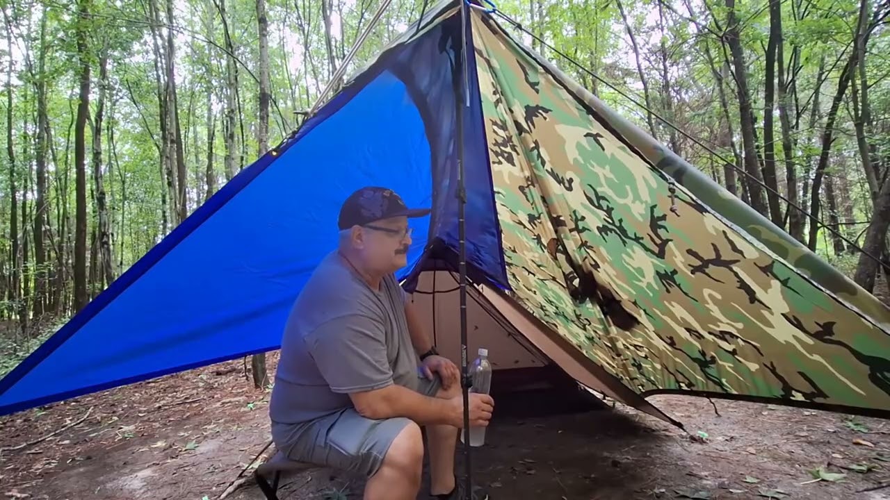 Using Tarps and Ponchos for Extended Coverage for my OneWind Tent