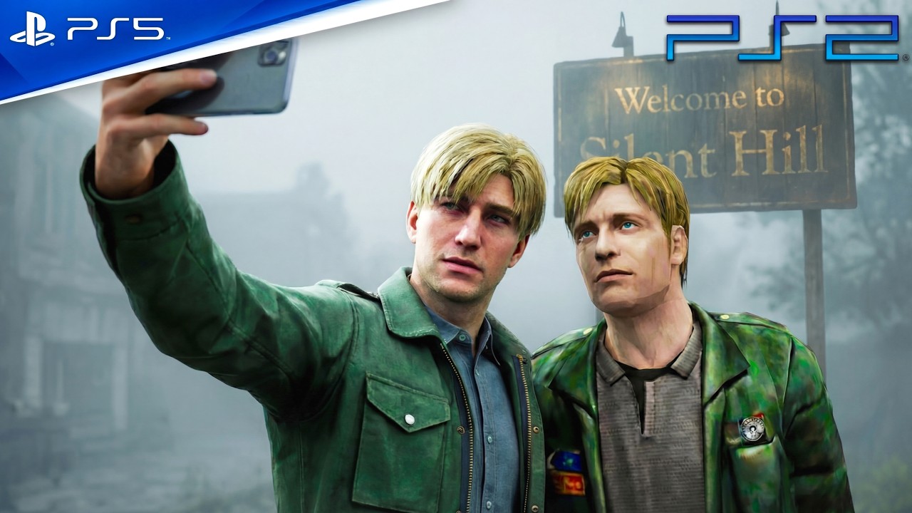 Silent Hill 2 (2001) & Silent Hill 2 (2024): Then vs Now (2026) | Latest Selfies (AI Reimagined)