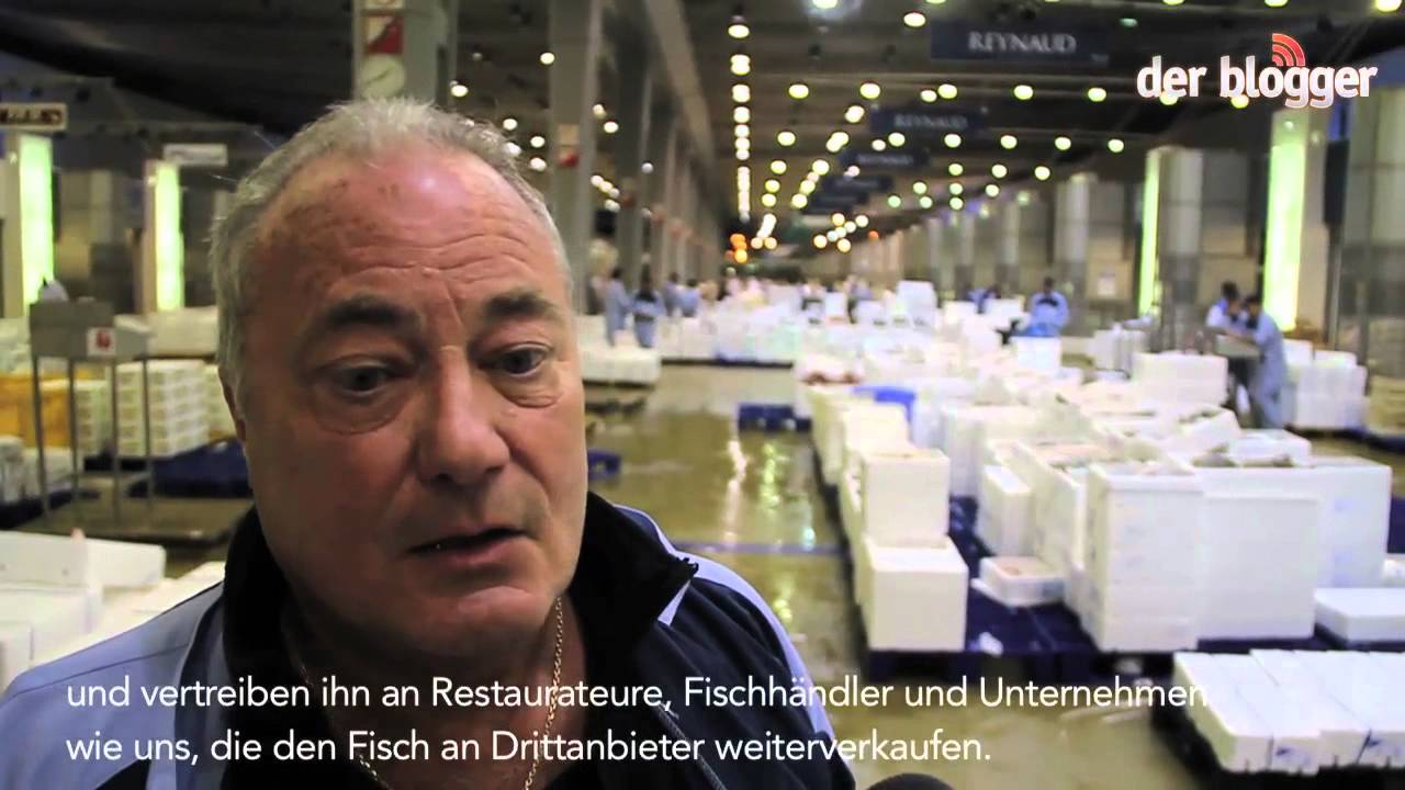 Die Produktionskette von Fisch