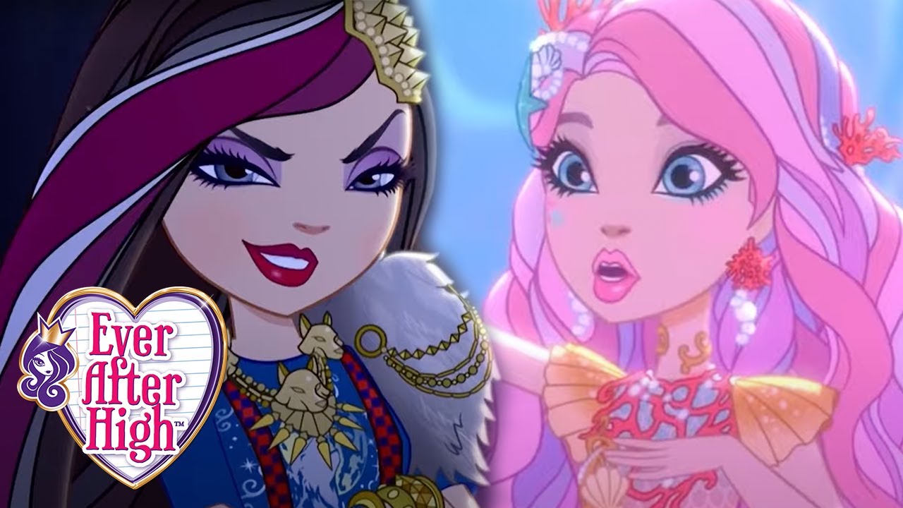 Ever After High Latino 💖 Meeshell sale de su caparazón 💖 Dibujos animados para niños