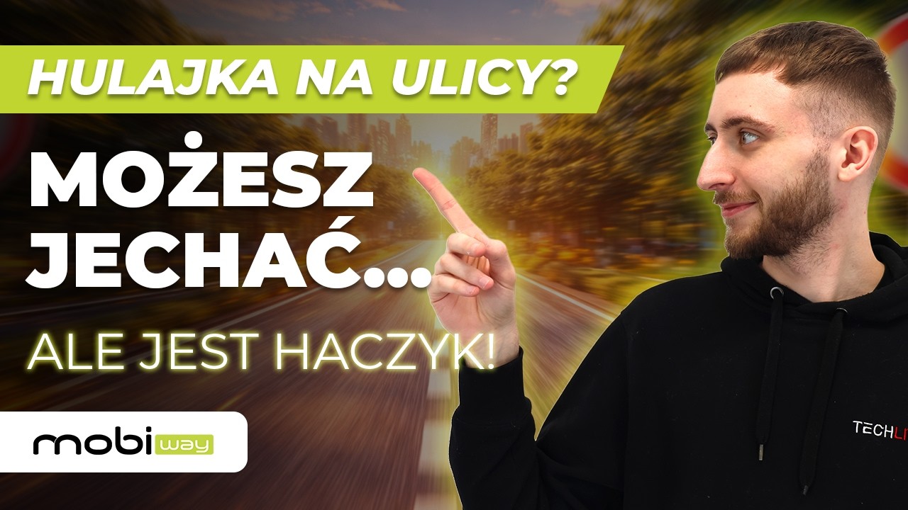 Czy hulajnogą elektryczną można jeździć po ulicy? Polska - przepisy 2026