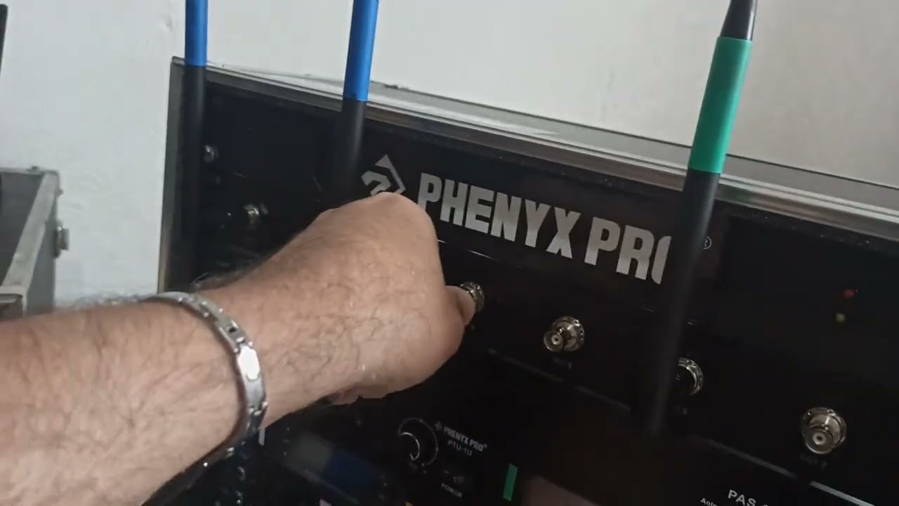 Ligando o PAS 225X PHENYX PRO em cascata.