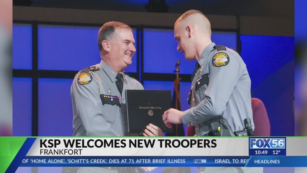 Kentucky State Police welcomes new troopers