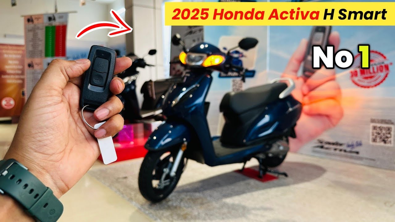 All New Honda Activa H Smart 2025 Model Review💥|On Road Price | Activa H Smart | Mileage| Activa 7G?