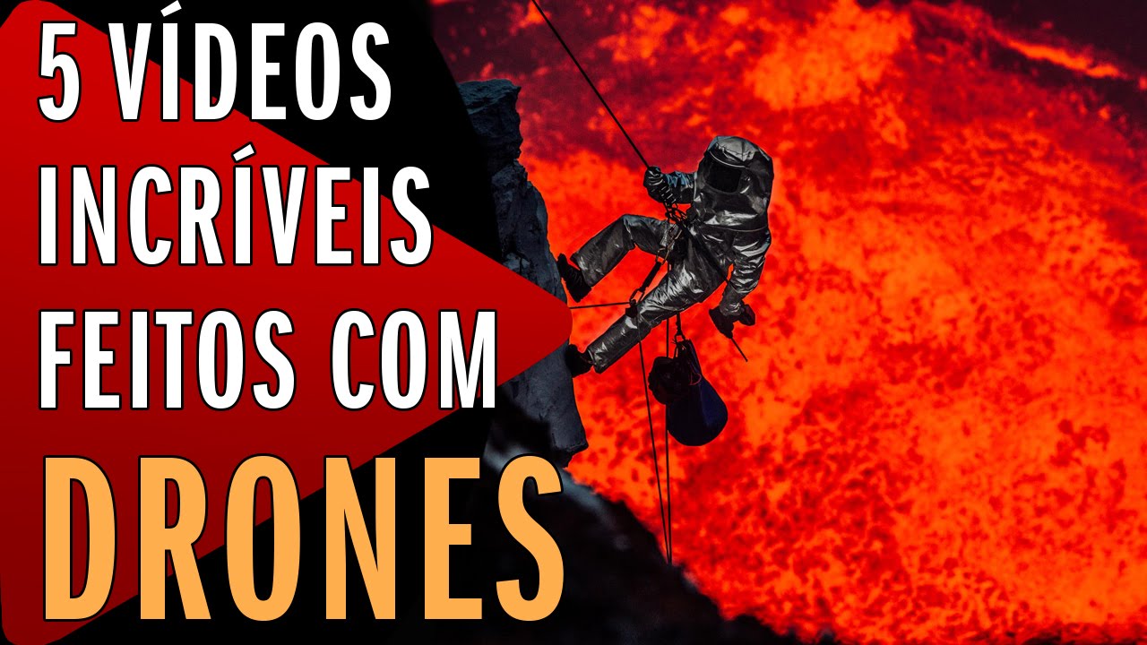 Vídeos Incríveis Feitos Com Drones | 5 Vídeos Absurdos