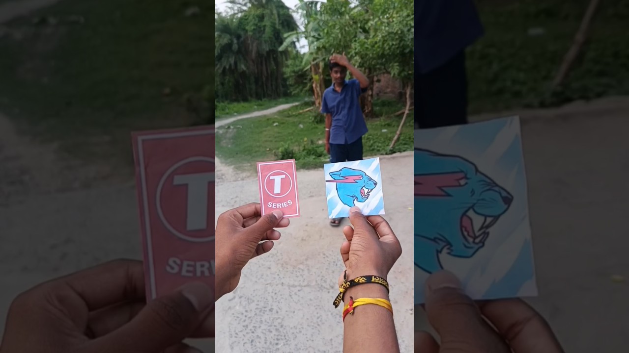 Mrbeast vs T-series 😎🔥 #mrbeast #tseries #youtuber #shorts