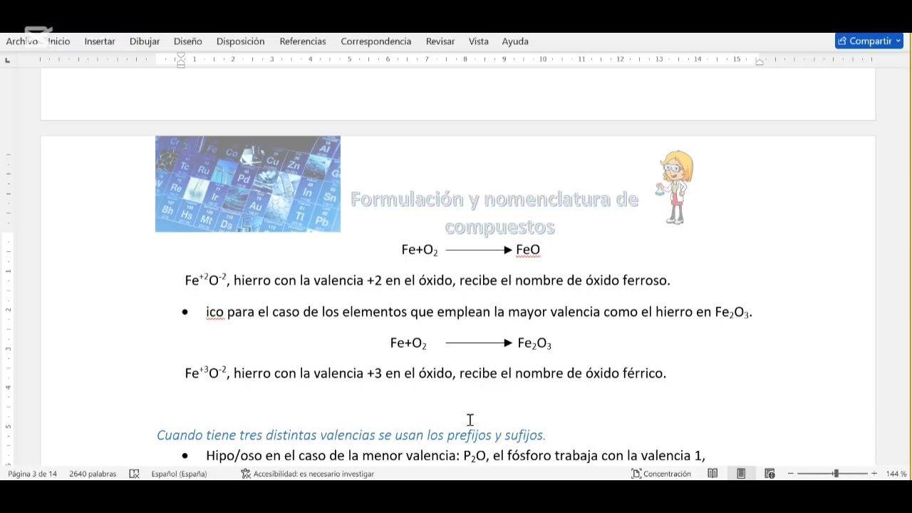 Clase de nomenclatura 01 de diciembre 