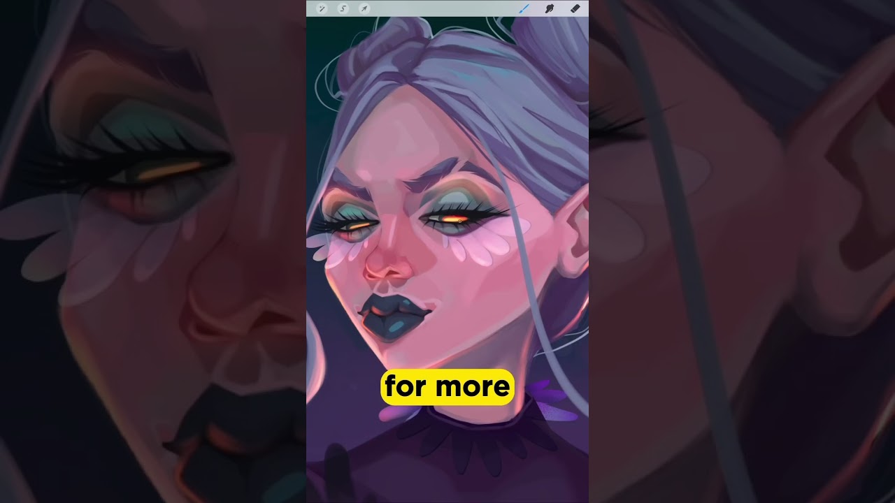 4 layer blending modes in Procreate that you should know about. #arttutorials #arttip #drawingtips