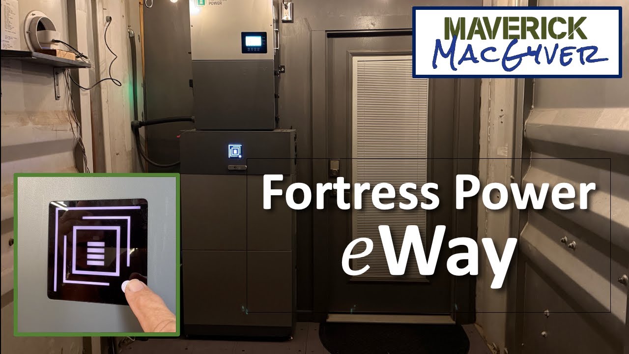Fortress eWay for the eForce Battery unboxing & installation with Maverick MacGyver