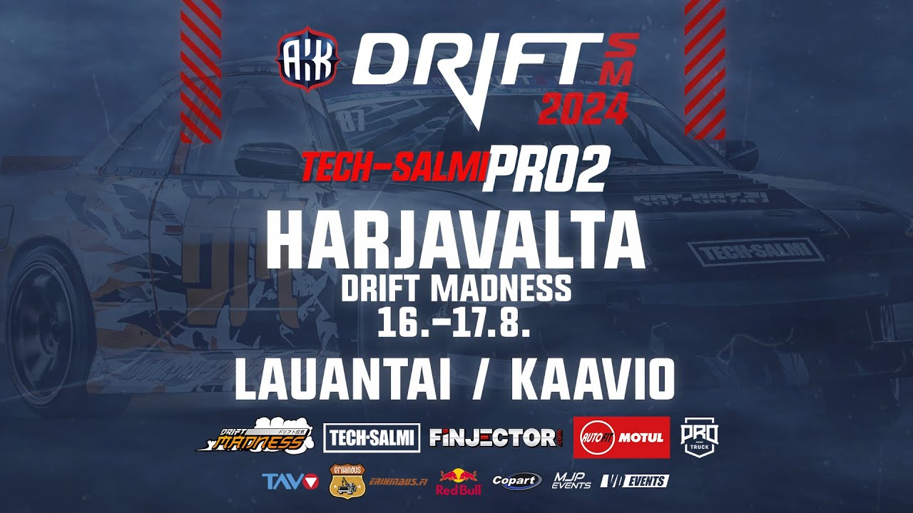 🔴 Drift SM LIVE | Pro2 Harjavalta | Lauantai 17.8.