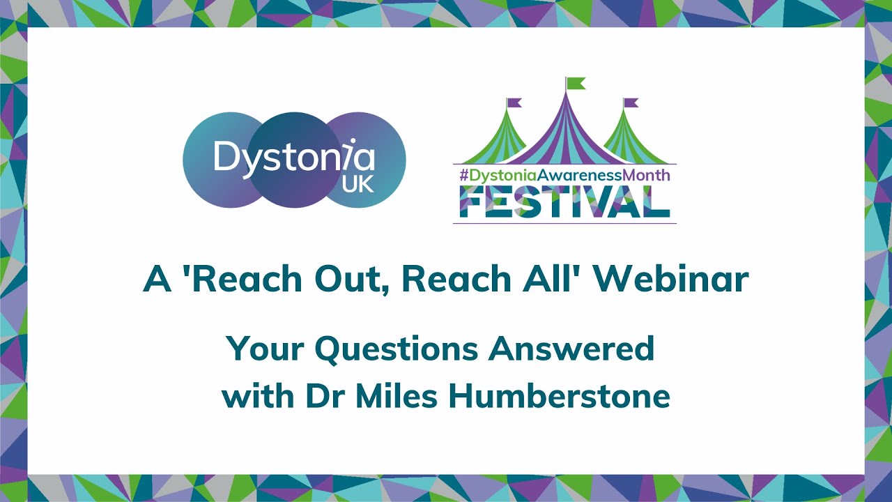 A 'Reach Out, Reach All' Webinar - Your Questions Answered with Dr Miles Humberstone