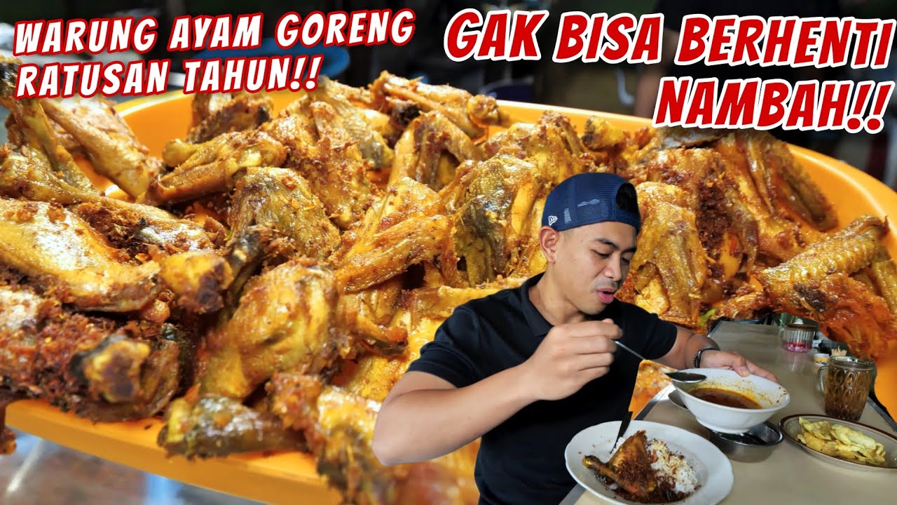 JUALNYA CUMA AYAM GORENG DOANG, TP UDAH JUALAN RATUSAN TAHUN!!