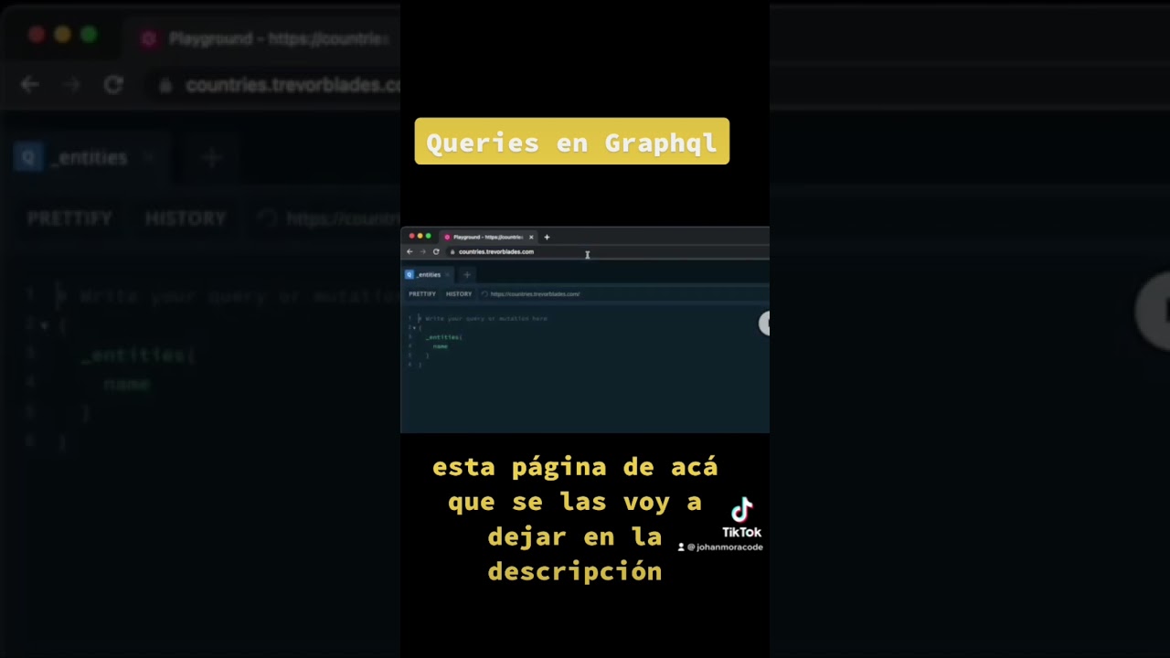Graphql Queries Mutation #johanmoracode #Postman #APItesting #APIdevelopment #APIautomation #graphql