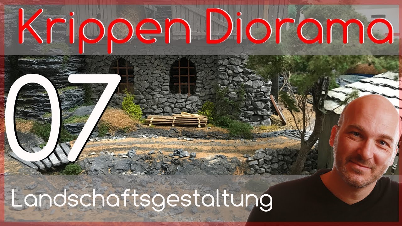 Projekt Krippen Diorama 07   Landschaftsgestaltung
