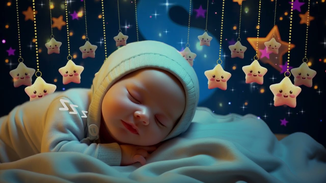 Overcome Insomnia in 3 Minutes with Calming Mozart Brahms Lullabies 🎶 Gentle Sleep Music for Babies